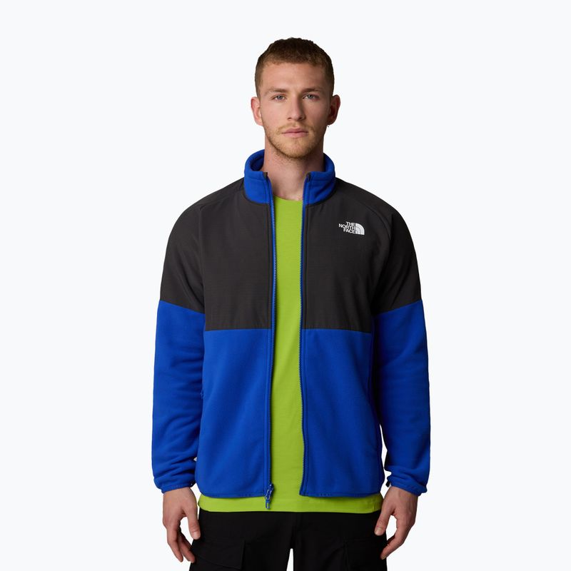 Bluza męska The North Face Glacier Heavyweight Full Zip blue/ asphalt grey 4