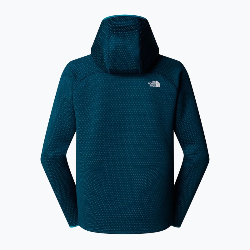 Bluza trekkingowa męska The North Face Vertical Thermal FZ Hoodie midnight petrol 5