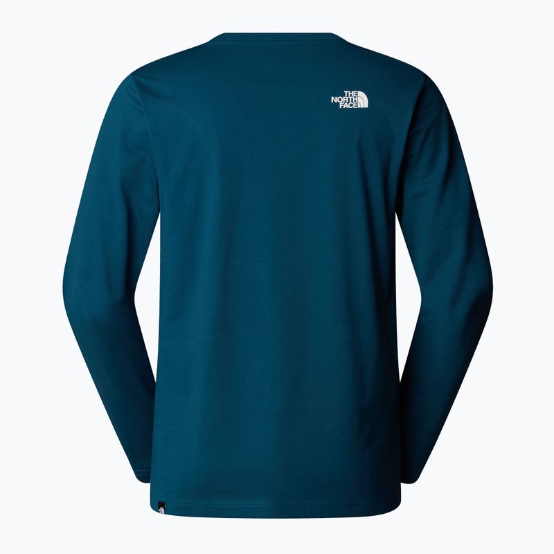 Longsleeve męski The North Face Simple Dome midnight petrol 5