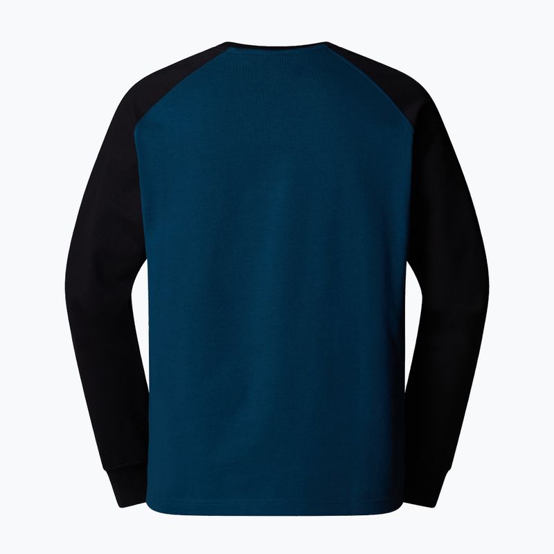 Longsleeve męski The North Face Heritage midnight petrol/black 2