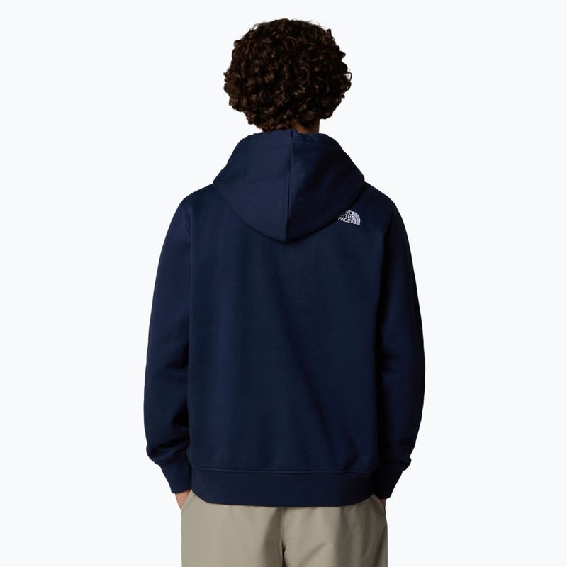 Bluza męska The North Face Drew Peak Pullover Hoodie summit navy 3