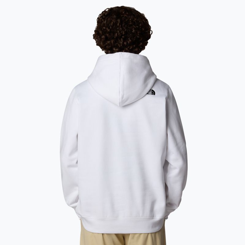 Bluza męska The North Face Drew Peak Pullover Hoodie white/black 3