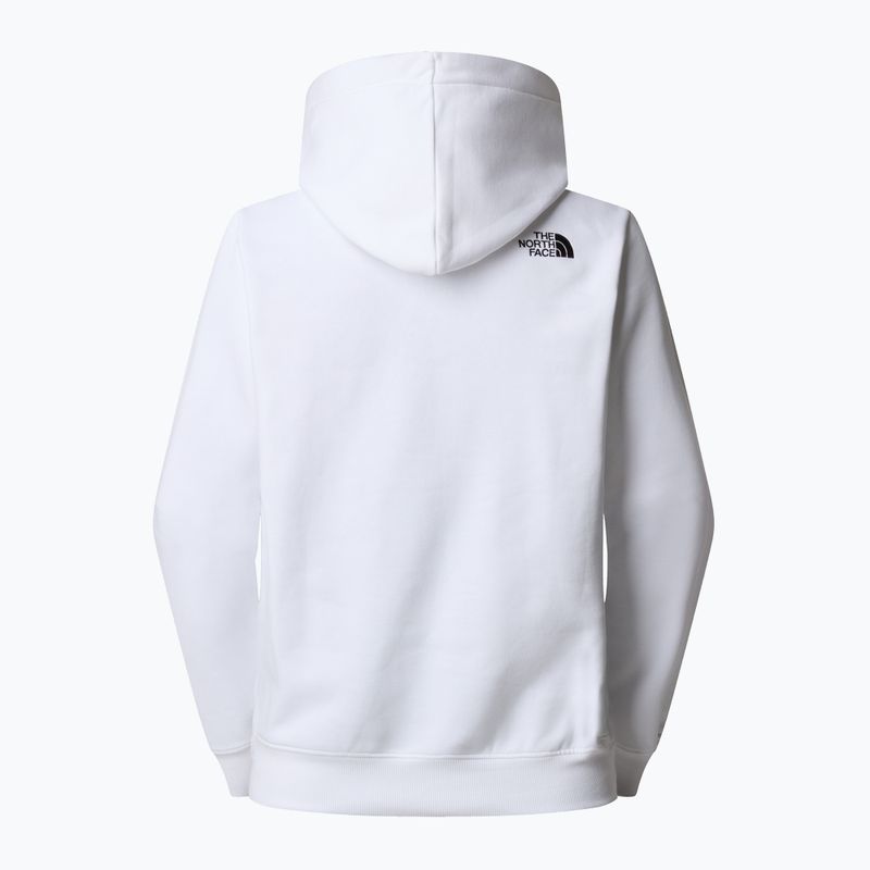 Bluza męska The North Face Drew Peak Pullover Hoodie white/black 5