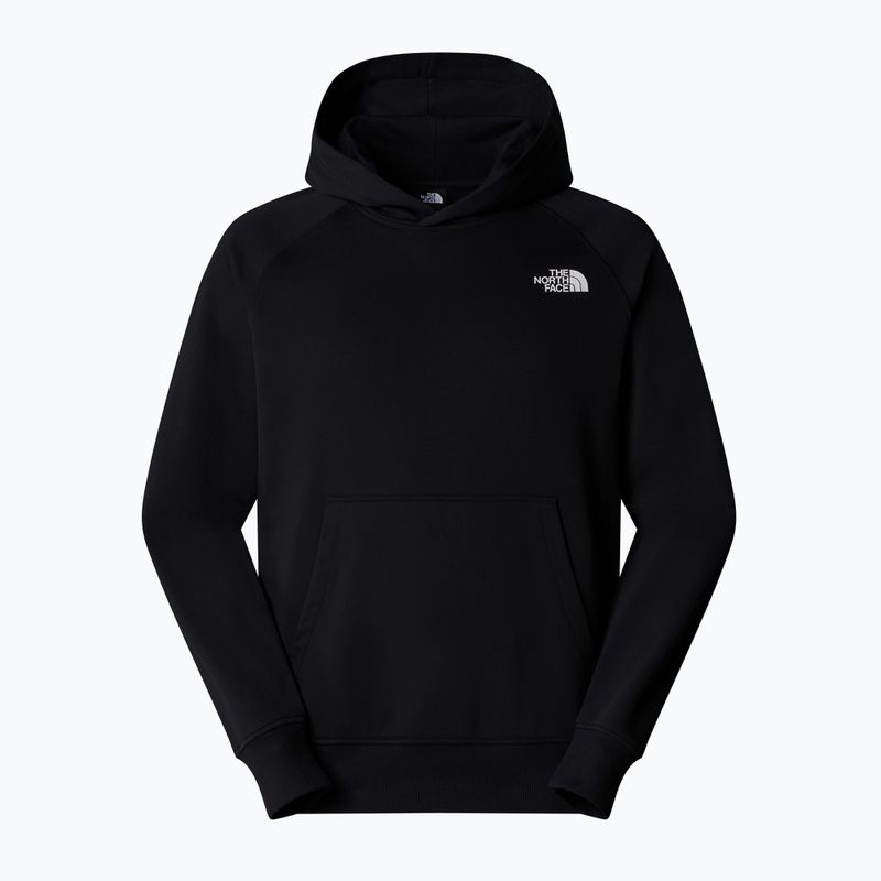 Bluza męska The North Face Raglan Box Nse Hoodie black/ white 4