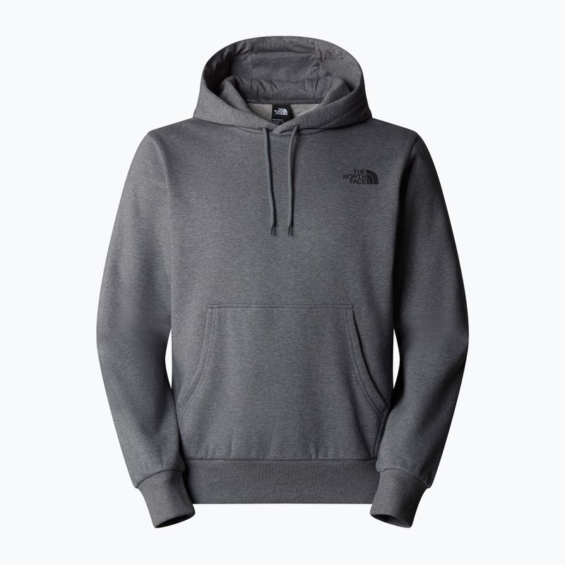 Bluza męska The North Face Simple Dome Hoodie medium grey heather 4