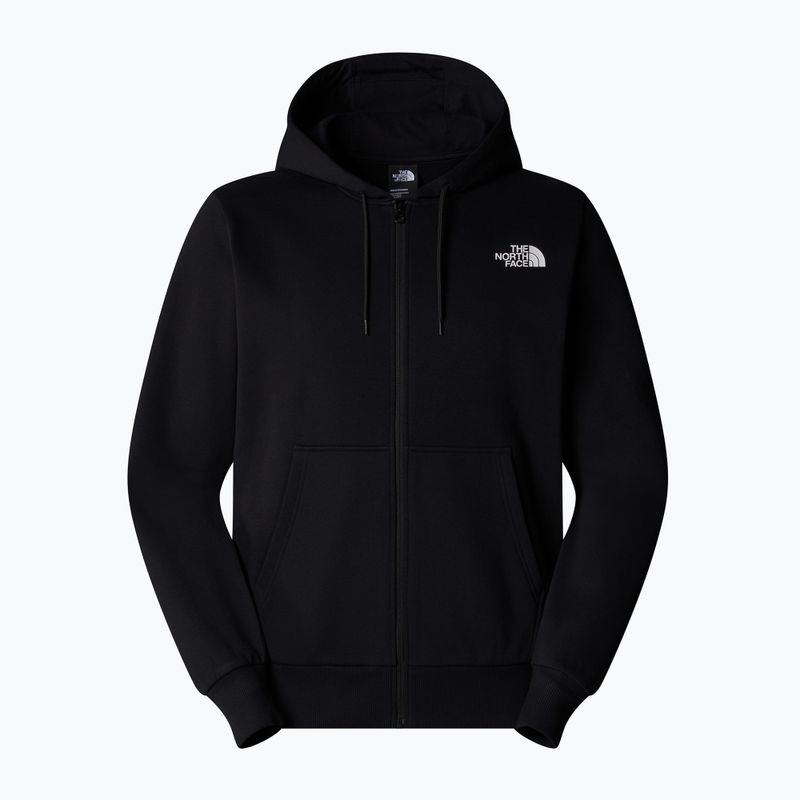 Bluza męska The North Face Simple Dome Full Zip Hoodie black 5