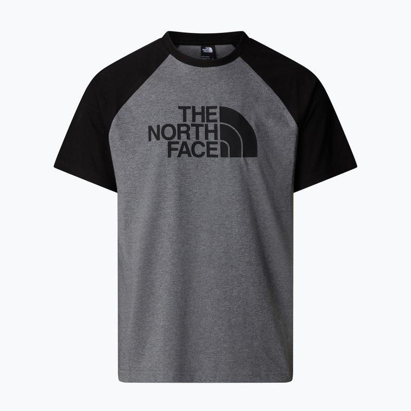 Koszulka męska The North Face Raglan Easy medium grey heather