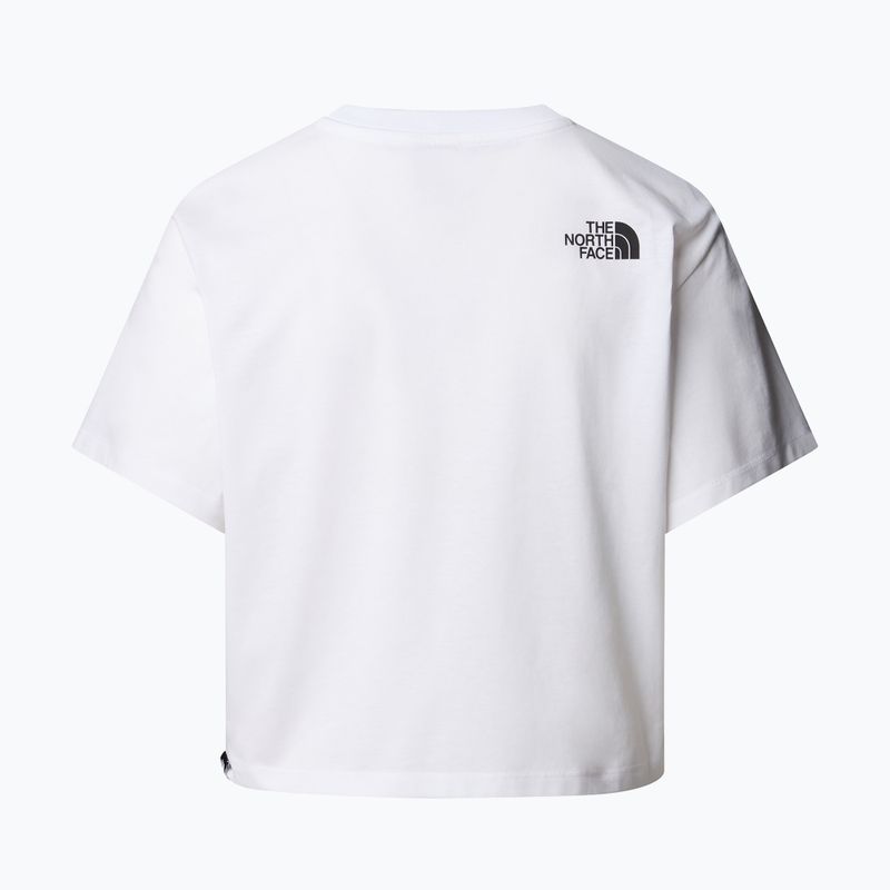 Koszulka damska The North Face Easy Relaxed Cropped white 5