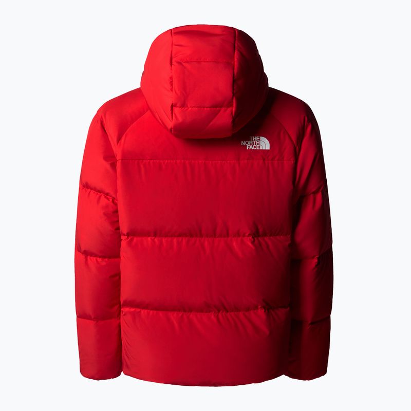 Kurtka puchowa dziecięca The North Face North Down Hooded red 6