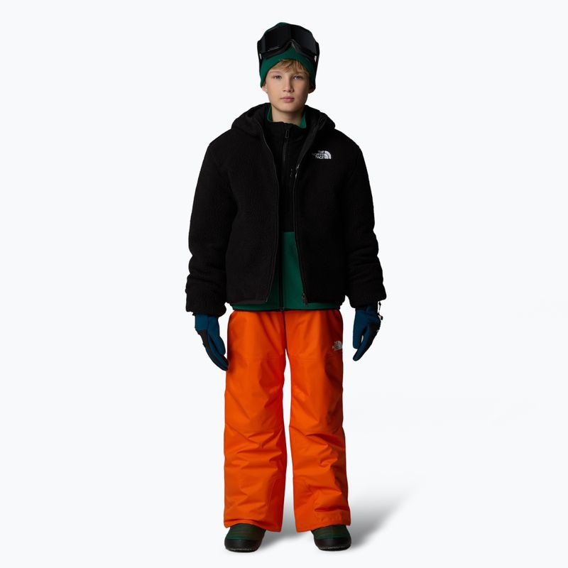 Spodnie narciarskie dziecięce The North Face Freedom Insulated orange 2