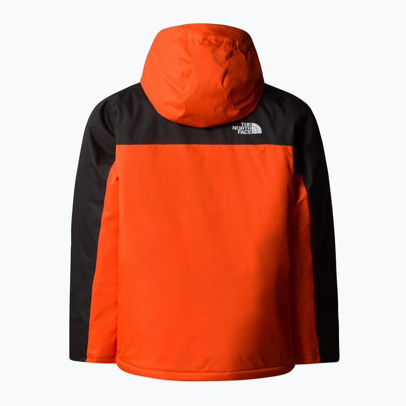 Kurtka narciarska dziecięca The North Face Freedom Insulated orange 6