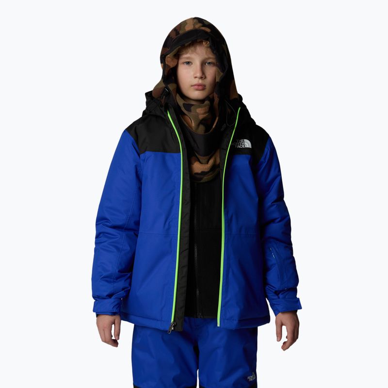 Kurtka narciarska dziecięca The North Face Freedom Insulated blue 4