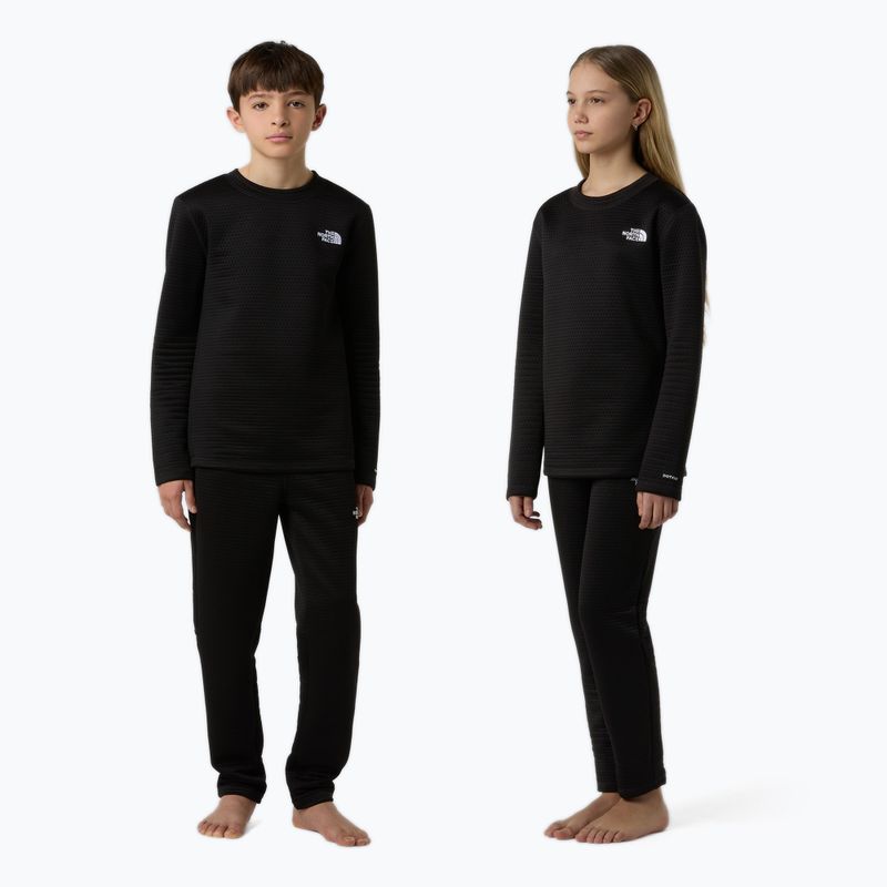 Komplet bielizny termoaktywnej dziecięcej The North Face Dotknit Thermal black 6