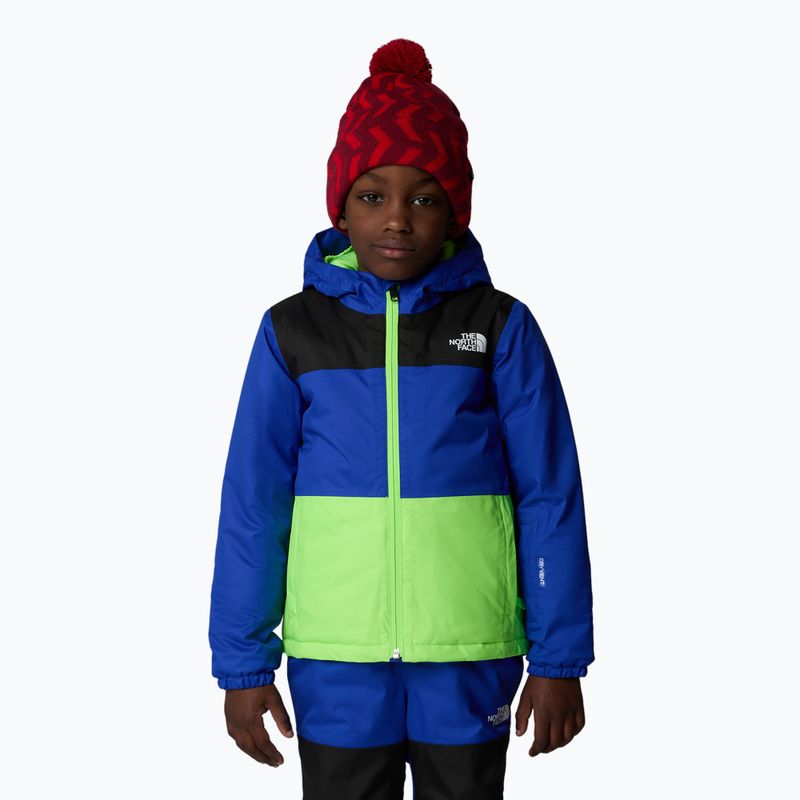 Kurtka narciarska dziecięca The North Face Kid Freedom Insulated blue