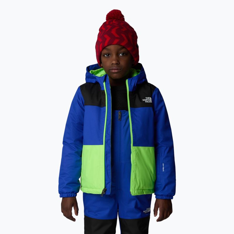 Kurtka narciarska dziecięca The North Face Kid Freedom Insulated blue 4