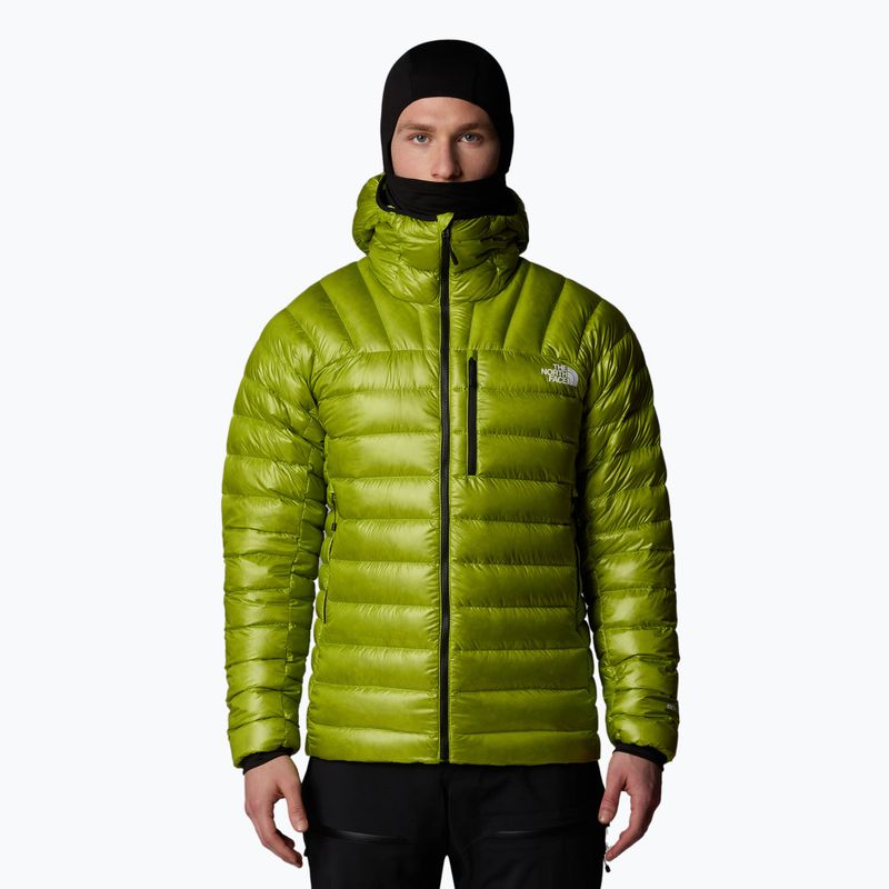 Kurtka puchowa męska The North Face Summit Breithorn Hoodie meadow grass 4