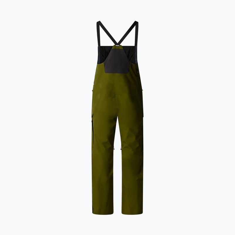 Spodnie narciarskie męskie The North Face Verbier GTX Bib forest olive 5