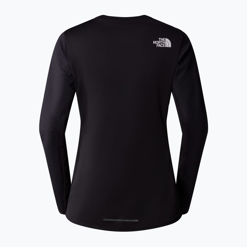 Longsleeve do biegania damski The North Face Summit Altimero Light Crew tnf black 5