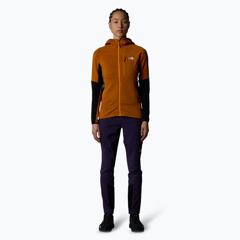 Bluza damska The North Face Stormgap Powergrid iron citrus/ black 2