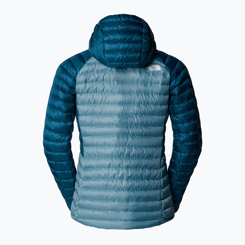 Kurtka puchowa damska The North Face Bettaforca Lt Down Hoodie algae blue/midnight petrol 6