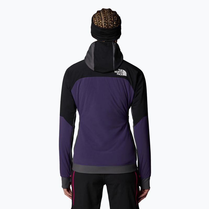 Kurtka hybrydowa damska The North Face Binntal Hybrid Ventrix Hoodie eternal purple/black 3