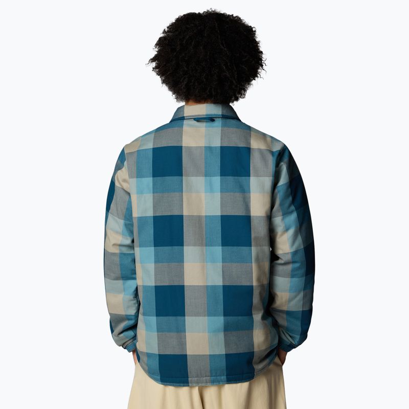 Kurtka ocieplna męska The North Face Afterburner Insulated Flannel midnight petrol 3