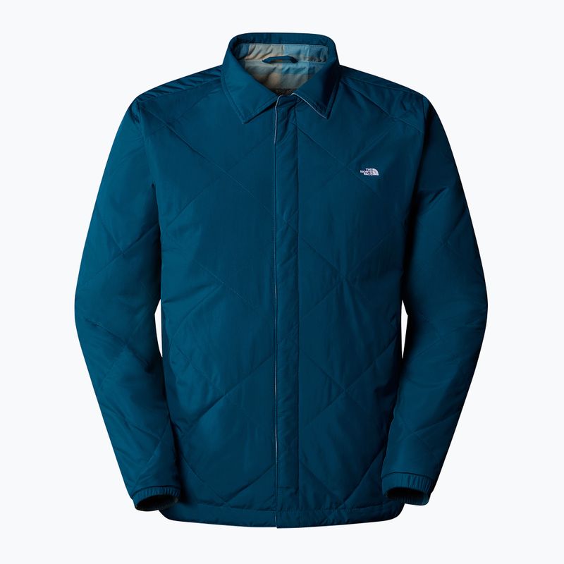 Kurtka ocieplana męska The North Face Afterburner Insulated Flannel midnight petrol 7