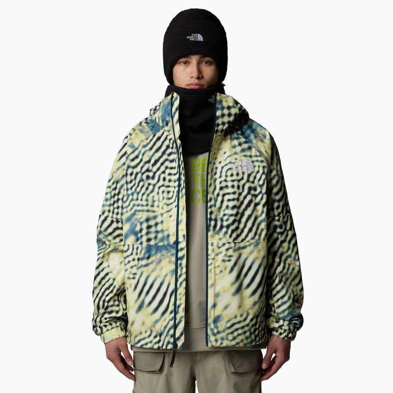 Kurtka narciarska męska The North Face Build Up Jacket nettle the lift print 4