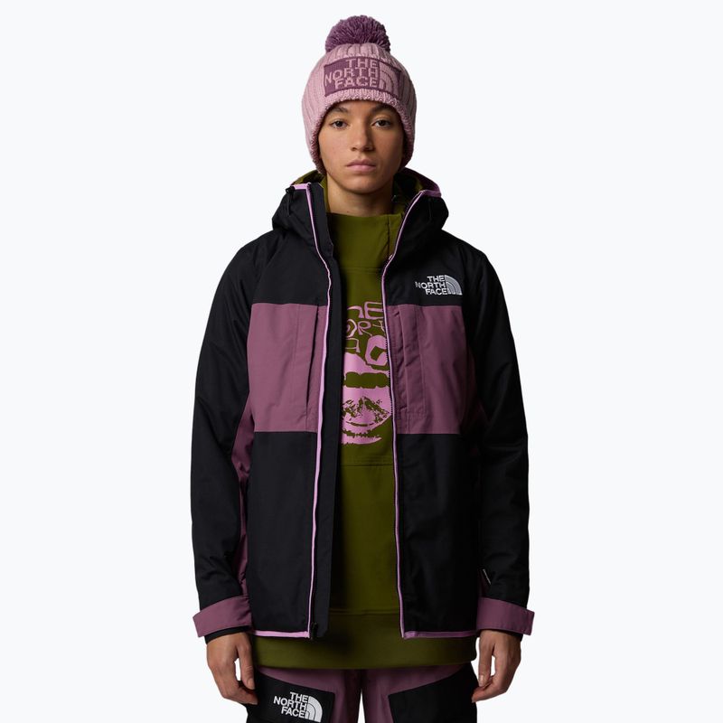 Kurtka narciarska damska The North Face Namak Insulated black/midnight mauve 4