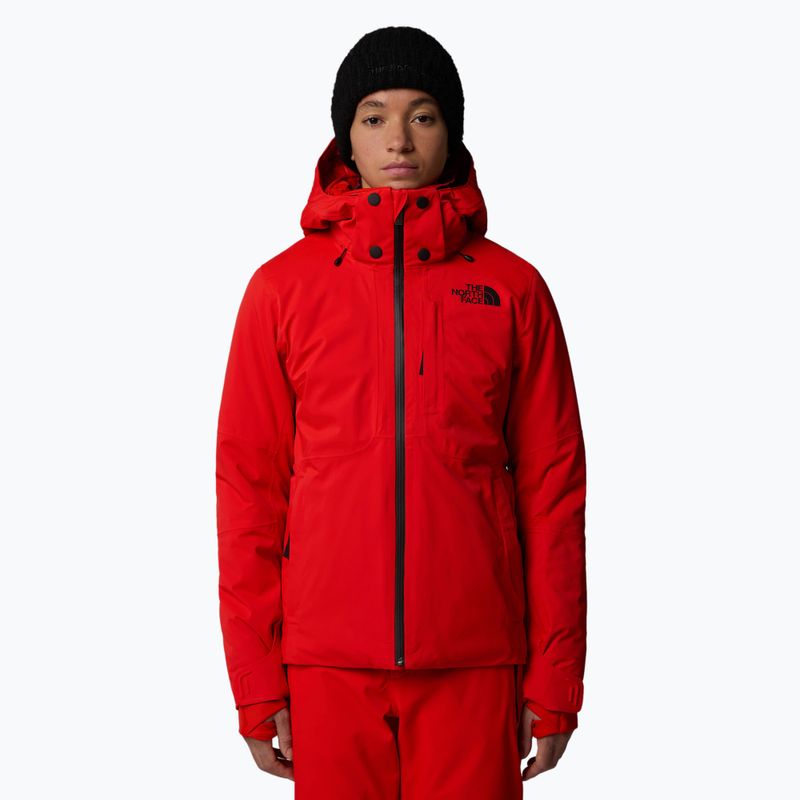 Kurtka narciarska damska The North Face Lenado fiery red