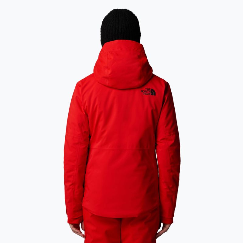 Kurtka narciarska damska The North Face Lenado fiery red 3