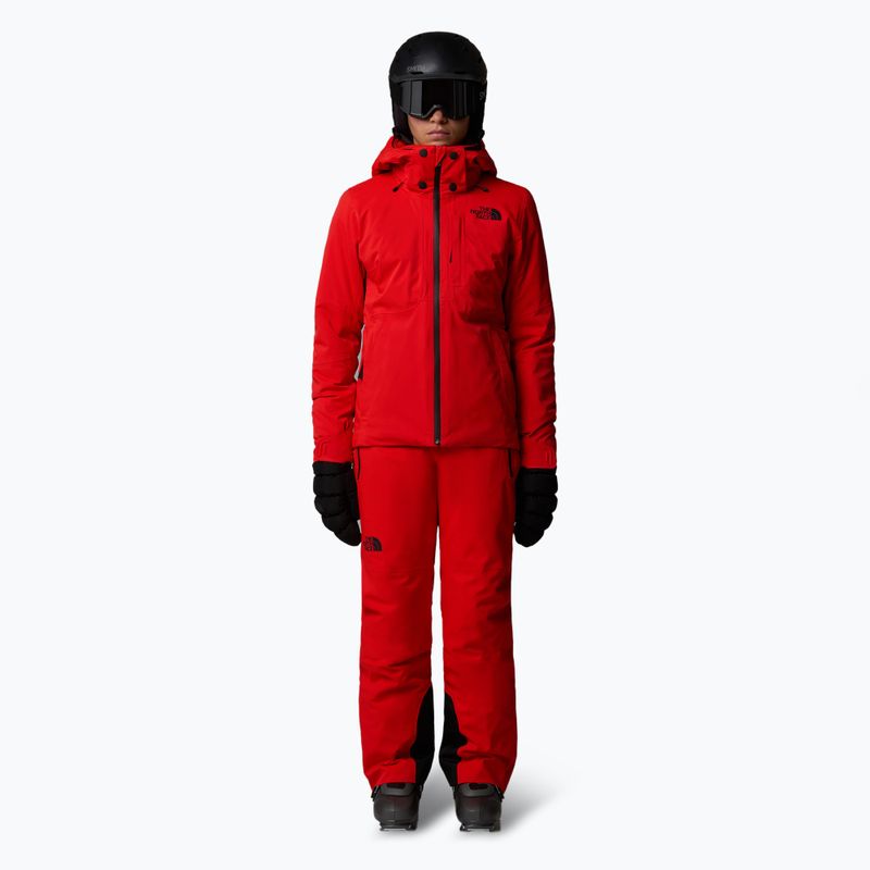 Spodnie narciarskie damskie The North Face Lenado fiery red 2