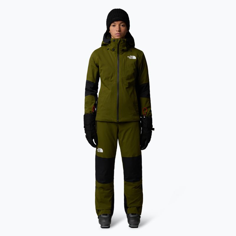 Spodnie narciarskie damskie The North Face Lenado forest olive/black 2