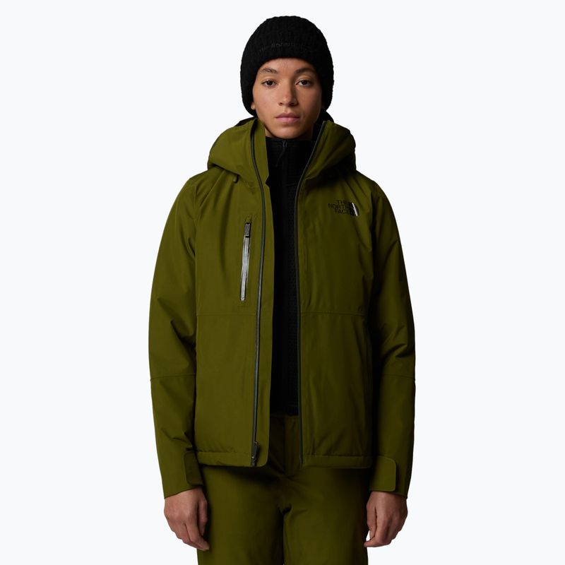 Kurtka narciarska damska The North Face Descendit forest olive 4