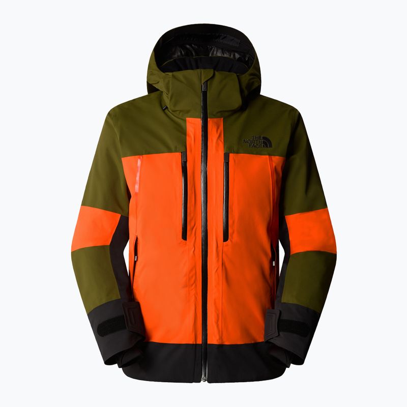 Kurtka narciarska męska The North Face Snowsquall orange/forest olive 5