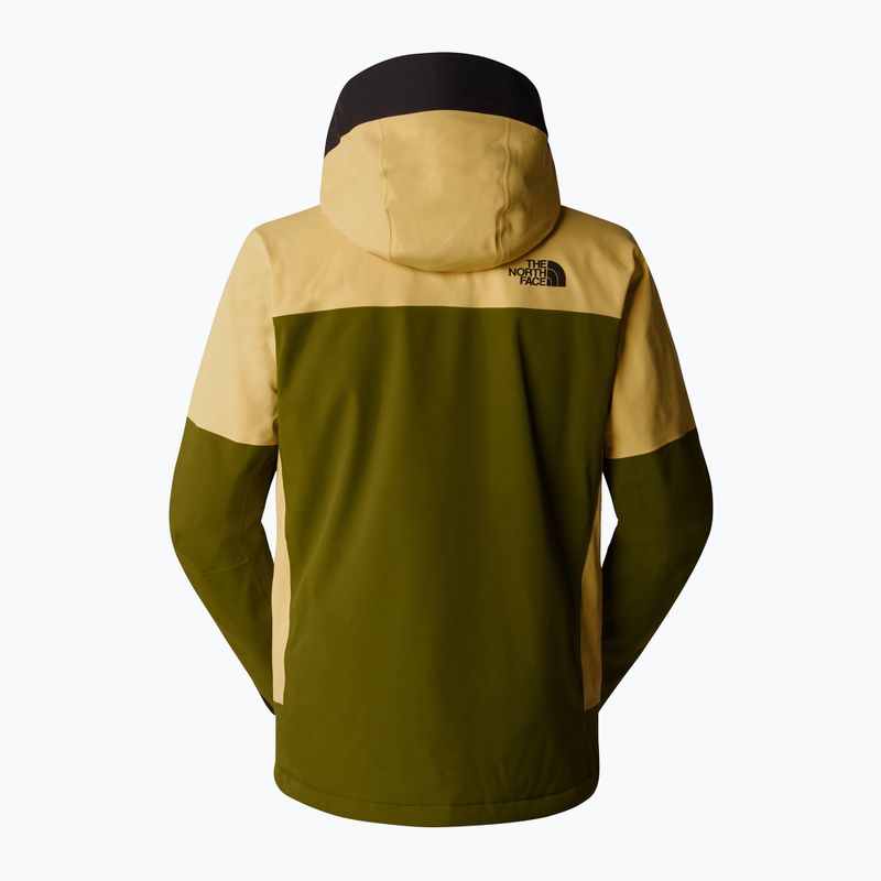 Kurtka narciarska męska The North Face Chakal lichen gold/forest olive 6