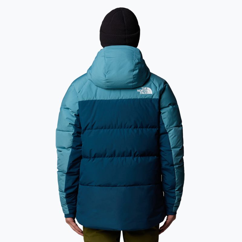 Kurtka narciarska męska The North Face Corefire Down Windstopper Jacket midnight petrol/algae blue 3