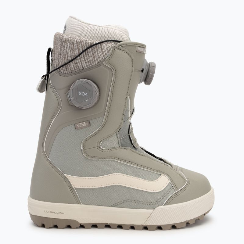 Buty snowboardowe damskie Vans Encore Pro khaki/white 2