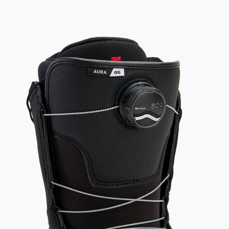 Buty snowboardowe męskie Vans Aura OG black/white 6