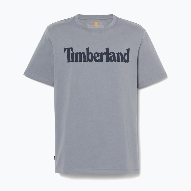 Koszulka męska Timberland Tfo Wordmark Logo folkstone grey 4