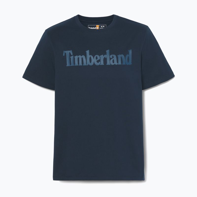 Koszulka męska Timberland Tfo Wordmark Logo dark sapphire/dark denim 4