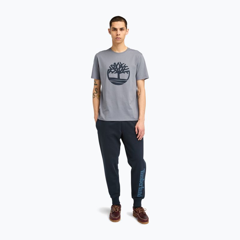 Koszulka męska Timberland Tfo Tree Logo folstone grey 2