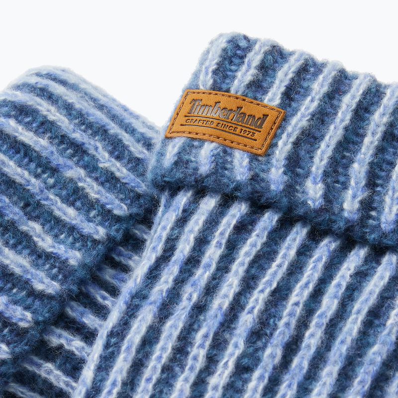 Rękawiczki damskie Timberland Plaited Melange Mitten frozen fjord 2