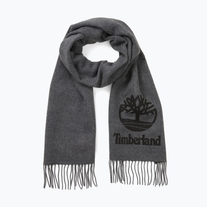 Szalik męski Timberland Yarn Dye Scarf charcoal heather grey