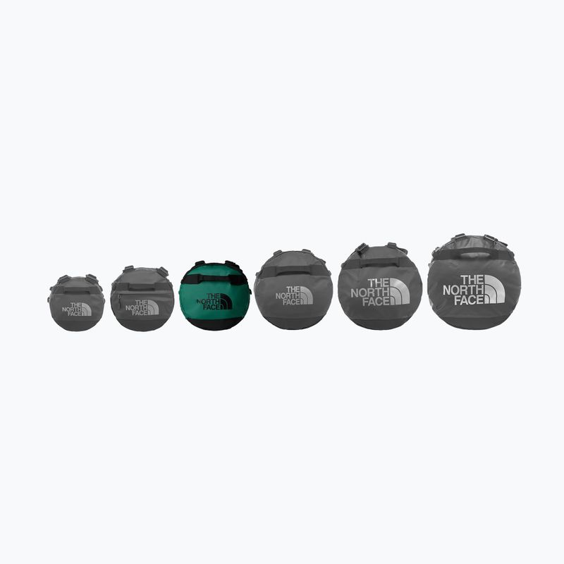 Torba podróżna The North Face Base Camp Duffel M 71 l evergreen/black 5