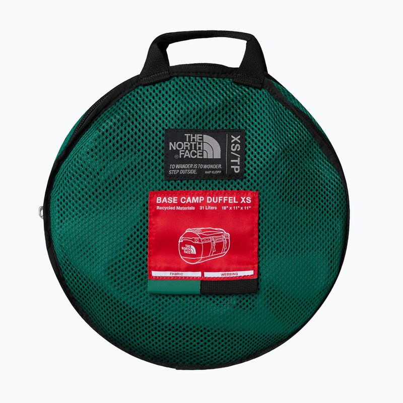 Torba podróżna The North Face Base Camp Duffel XS 31 l evergreen/black 2
