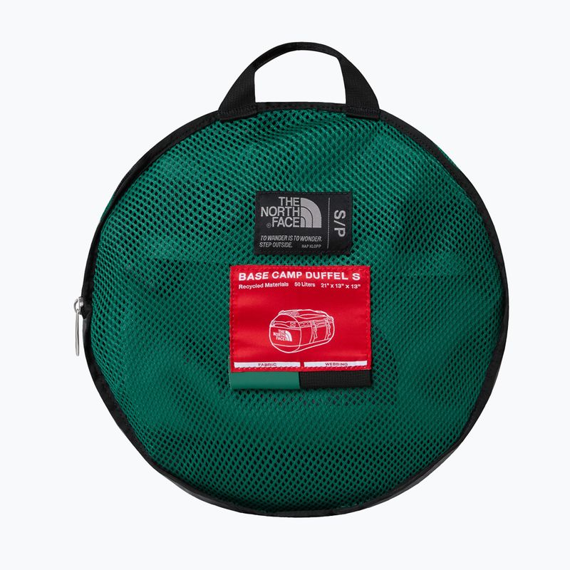 Torba podróżna The North Face Base Camp Duffel S 50 l evergreen/black 2