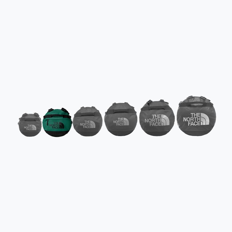 Torba podróżna The North Face Base Camp Duffel S 50 l evergreen/black 5