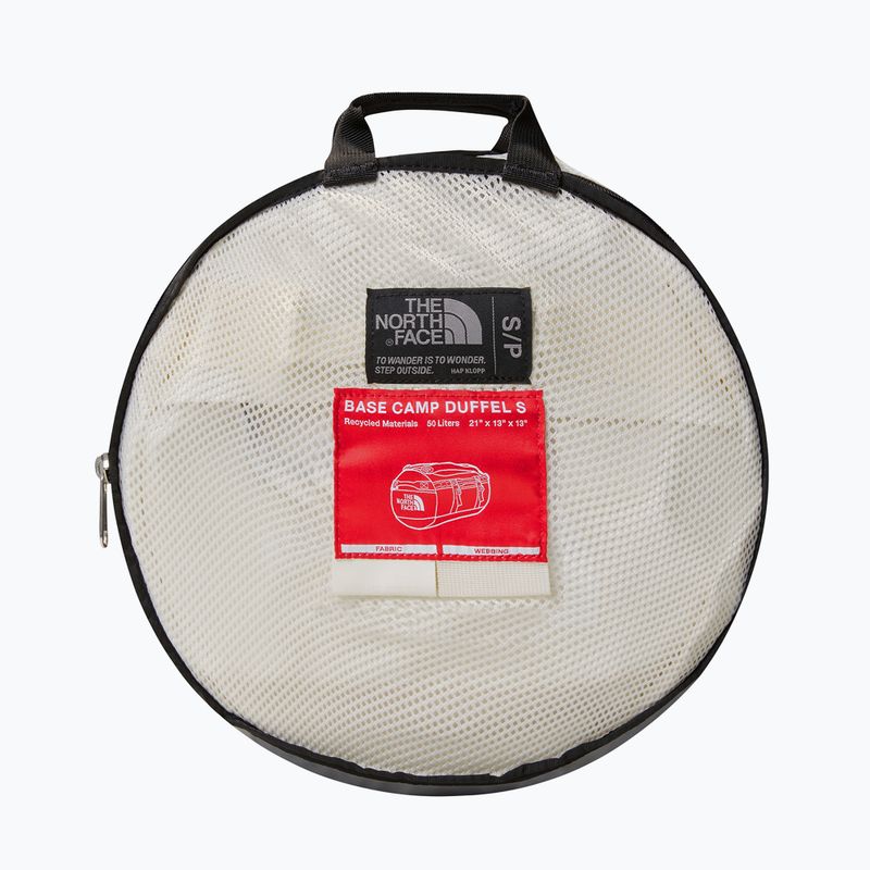 Torba podróżna The North Face Base Camp Duffel S 50 l white dune/white 3