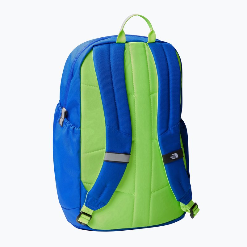 Plecak miejski dziecięcy The North Face Recon 19,5 l blue/safety green 2